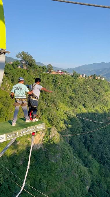 Bungy Jump WORLD'S 2ND HIGHEST